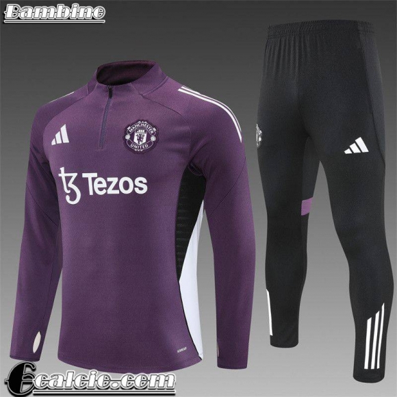 Manchester United KIT: Tute Calcio Bambino 25-26 C699