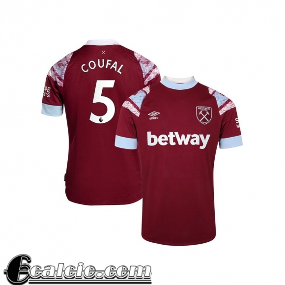 Maglie Calcio West Ham United Prima Uomo 2022 23 Coufal 5