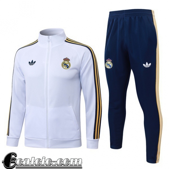 Real Madrid Full-Zip Giacca Uomo 26-27 B787 Real Madrid Full-Zip Giacca Uomo 26-27 B787