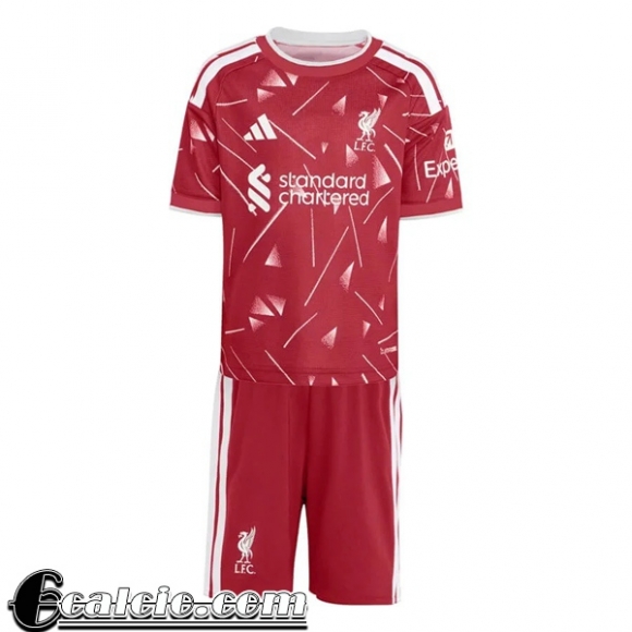 Liverpool Maglia Calcio Prima Bambini 26-27 Liverpool Maglia Calcio Prima Bambini 26-27