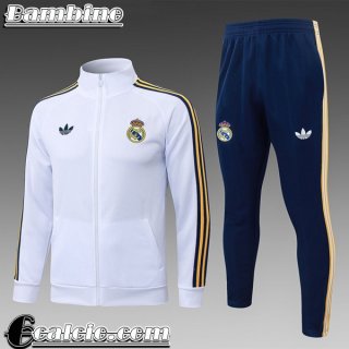 Real Madrid KIT: Full-Zip Giacca Bambini 26-27 C1081 Real Madrid KIT: Full-Zip Giacca Bambini 26-27 C1081