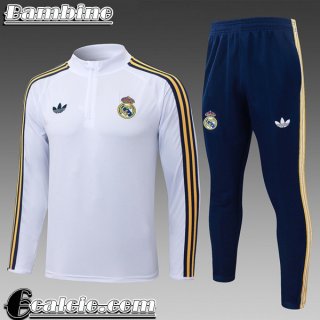 Real Madrid KIT: Tute Calcio Bambini 26-27 C1090 Real Madrid KIT: Tute Calcio Bambini 26-27 C1090