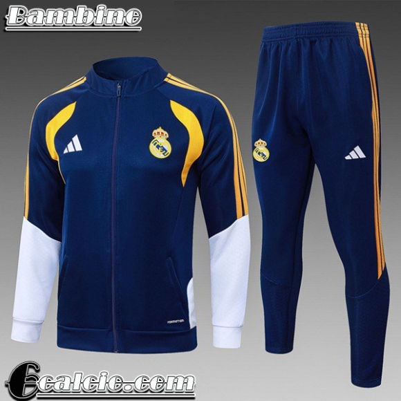 Real Madrid KIT: Full-Zip Giacca Bambini 26-27 C1104 Real Madrid KIT: Full-Zip Giacca Bambini 26-27 C1104