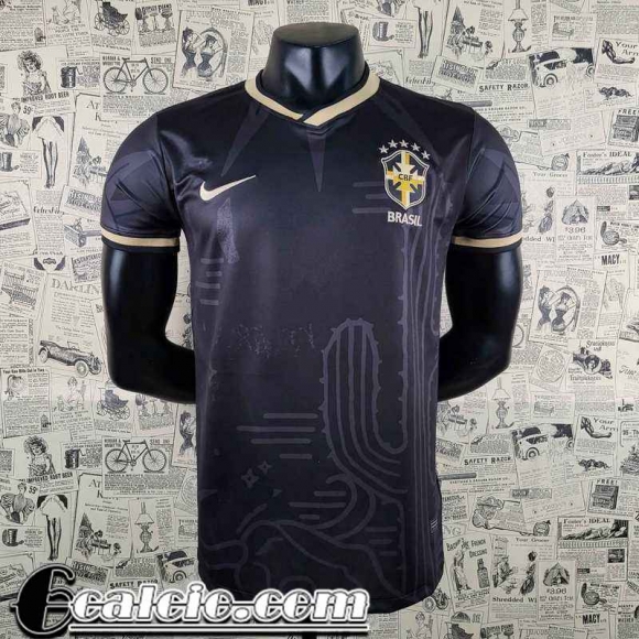 Maglie Calcio Brasile Nero Uomo 2022 23 AG18