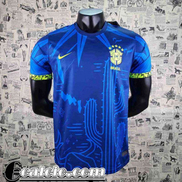 Maglie Calcio Brasile Blu Uomo 2022 23 AG55