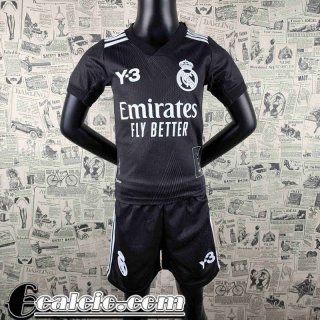 Maglie Calcio Real Madrid Y-3 nero Bambini 2022 23 AK15