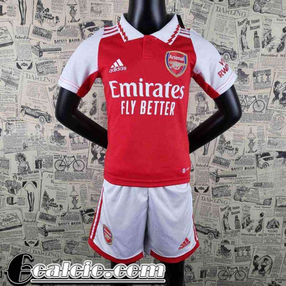 Maglie Calcio Arsenal Prima Bambini 2022 23 AK16