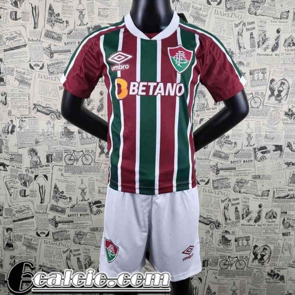 Maglie Calcio Fluminense Prima Bambini 2022 23 AK30