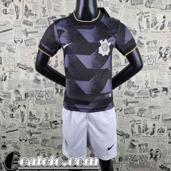 Maglie Calcio Corinthians Seconda Bambini 2022 23 AK31