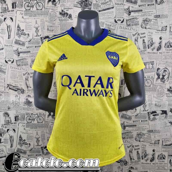 Maglie Calcio Boca Juniors Terza Donna 2022 23 AW12