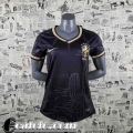 Maglie Calcio Brasile Nero Donna 2022 23 AW16