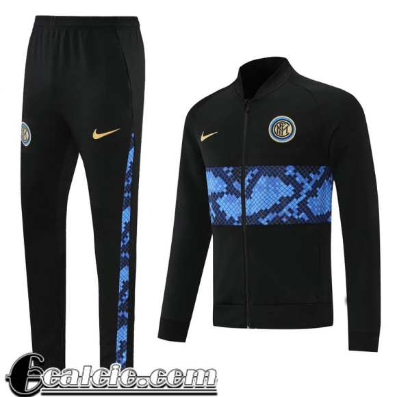 Full-Zip Giacca Inter Milan Uomo Nero 2021 2022 JK102