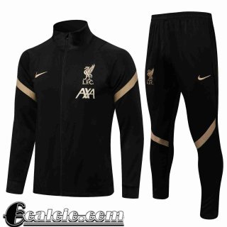 Full-Zip Giacca Liverpool Uomo Nero 2021 2022 JK95