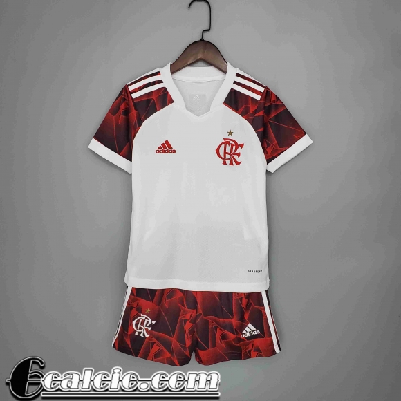 Maglia calcio Bambini Flamengo Seconda Bambini 21 22