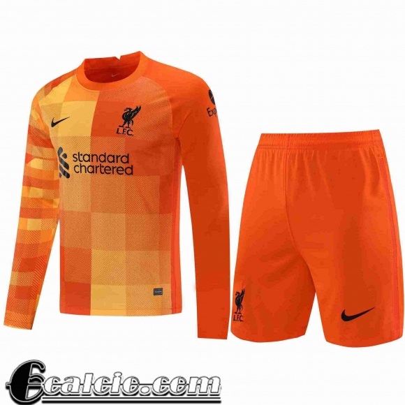 Maglia calcio Liverpool Portiere Manga Larga Uomo 21 22