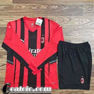 Maglia calcio AC Milan Prima Manga Larga Uomo 21 22