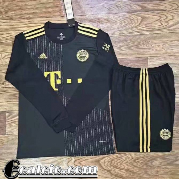 Maglia calcio Bayern Monaco Third Manga Larga Uomo 21 22