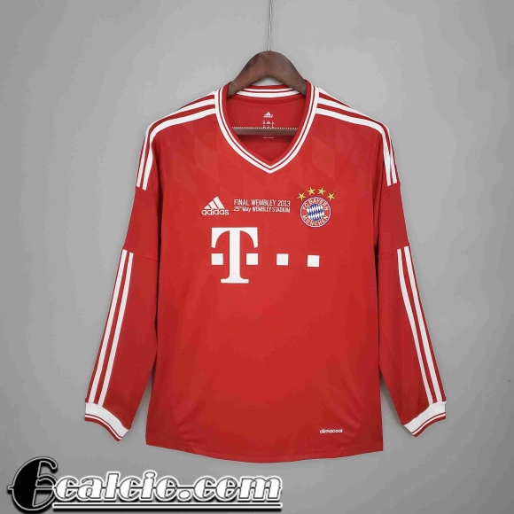 Maglia calcio Retro Bayern Monaco Prima Manga Larga Uomo 13/14