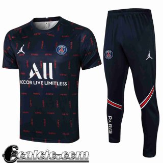 T-shirt PSG Uomo Nero 2021 2022 PL101