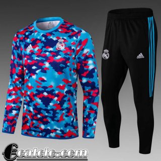 Tuta Calcio Real Madrid Uomo blu rosso 2021 2022 TG56