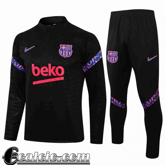 Tuta Calcio Barcellona Uomo Nero 2021 2022 TG63