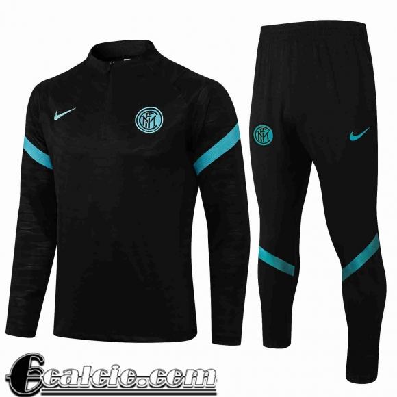 Tuta Calcio Inter Milan Uomo Nero 2021 2022 TG64