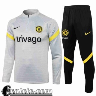 Tuta Calcio Chelsea Uomo grigio chiaro 2021 2022 TG70