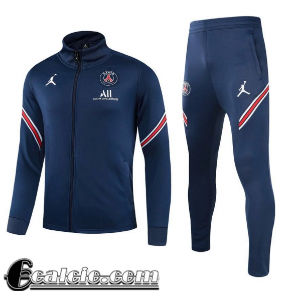 Full-Zip Giacca PSG Bambini blu 2021 2022 TK54