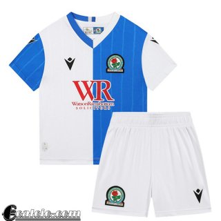Blackburn Rovers Maglia Calcio Prima Bambini 25-26