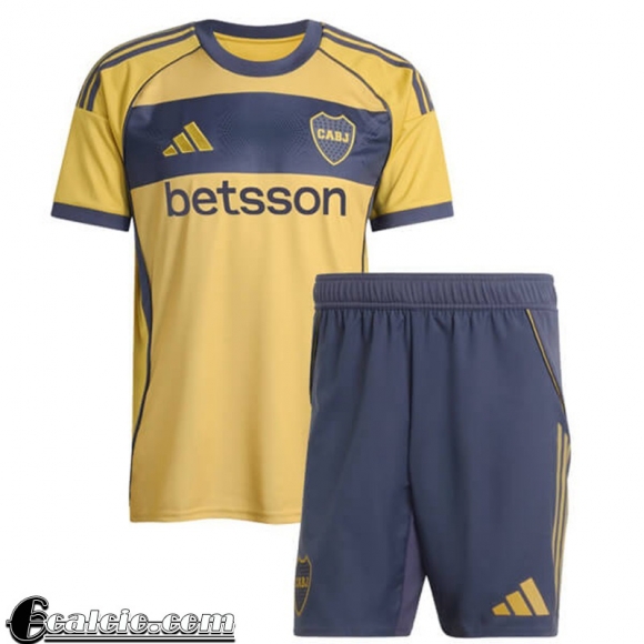 Boca Juniors Maglia Calcio Seconda Bambini 25-26