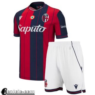 Bologna Maglia Calcio Prima Bambini 25-26