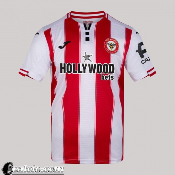 Brentford Maglia Calcio Prima Uomo 25-26