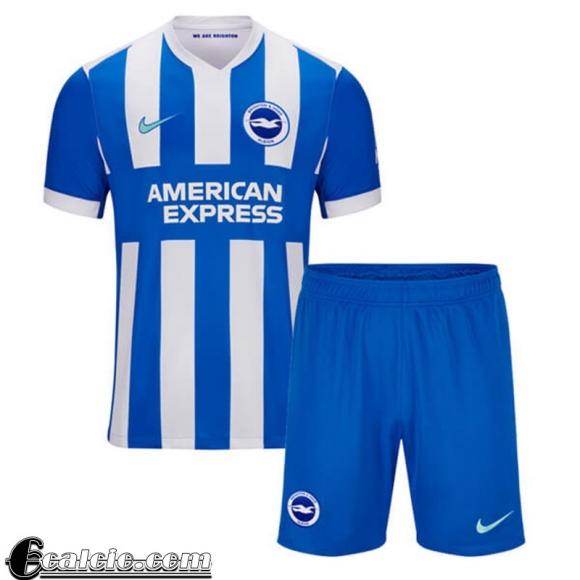 Brighton & Hove Albion Maglia Calcio Prima Bambini 25-26