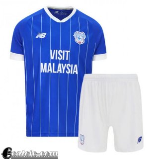 Cardiff City Maglia Calcio Prima Bambini 25-26