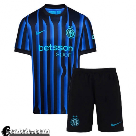 Inter Milan Maglia Calcio Prima Bambini 25-26