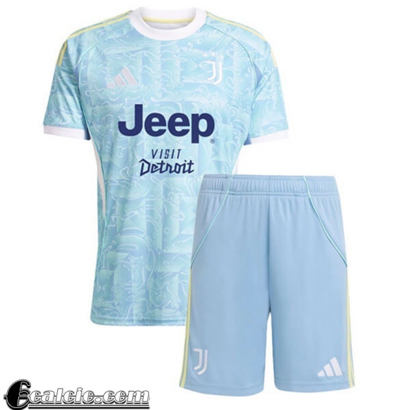 Juventus Maglia Calcio Seconda Bambini 25-26