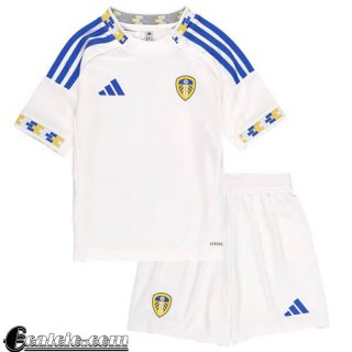 Leeds United Maglia Calcio Prima Bambini 25-26