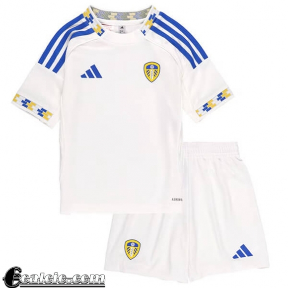Leeds United Maglia Calcio Prima Bambini 25-26