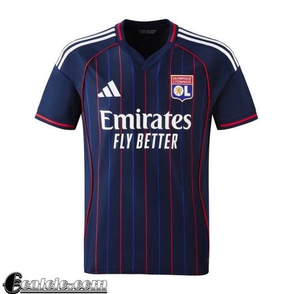 Lione Maglia Calcio Seconda Uomo 25-26