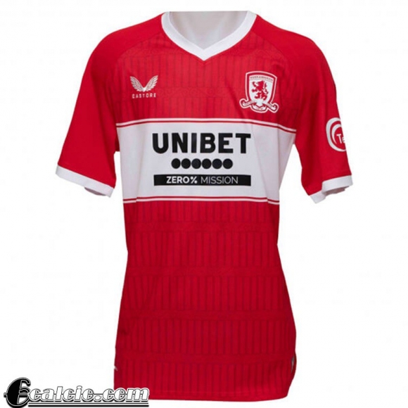 Middlesbrough Maglia Calcio Prima Uomo 25-26