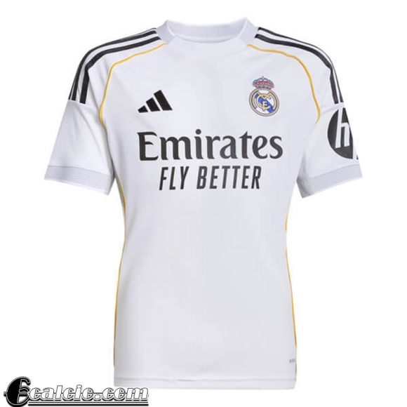 Real Madrid Maglia Calcio Prima Uomo 25-26