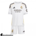 Real Madrid Maglia Calcio Prima Bambini 25-26