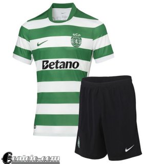 Sporting Lisbon Maglia Calcio Prima Bambini 25-26
