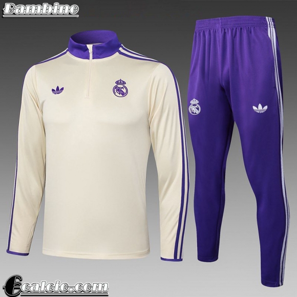Real Madrid KIT: Tute Calcio Bambini 25-26 C760