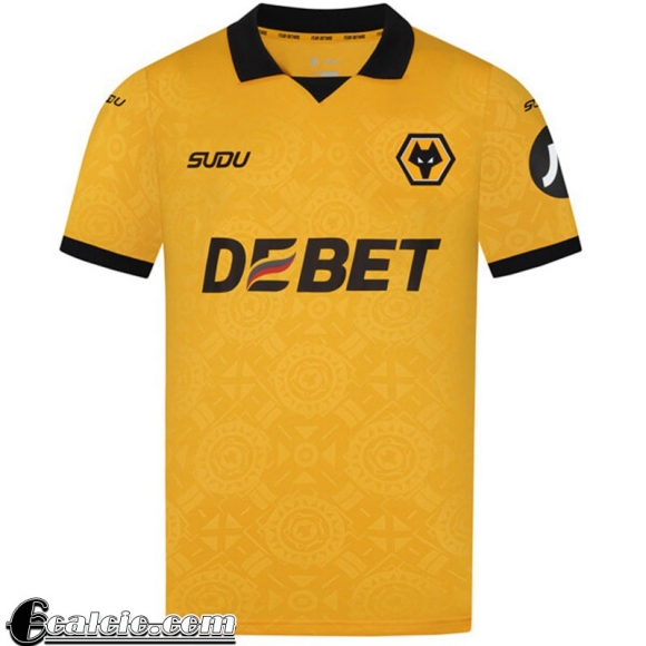 Wolverhampton Maglia Calcio Prima Uomo 25-26