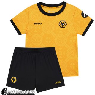 Wolverhampton Maglia Calcio Prima Bambini 25-26