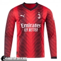 Maglie Calcio AC Milan Prima Uomo Manga Larga 23 24