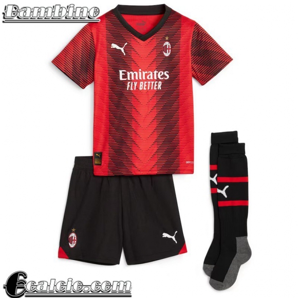 Maglie Calcio AC Milan Prima Bambini 24 25