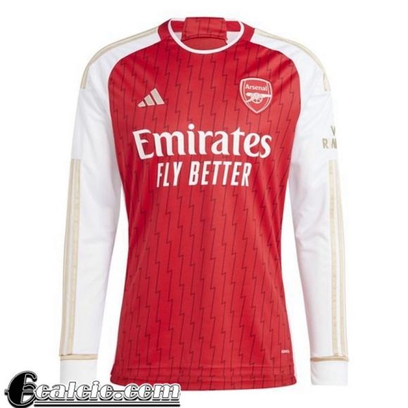 Maglie Calcio Arsenal Prima Uomo Manga Larga 23 24