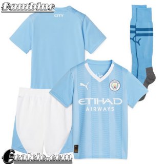 Maglie Calcio Manchester City Prima Bambini 23 24